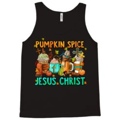 Pumpkin Spıce Jesus Christ Coffee Cups Tank Top -Rugged Roots Store pd.2526978564.30.25097160.s3.1 front black ffffff none x0y0 180 800x800 1
