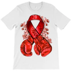 Red Ribbon With Boxing Gloves T-Shirt -Rugged Roots Store pd.2527044062.24.25101967.s3.1 front white ffffff none x0y0 180 800x800 1