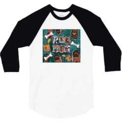 Dog Mom 3/4 Sleeve Shirt -Rugged Roots Store pd.2527051983.33.25096877.s3.1 front white and black ffffff none x13.2y13.2 123.6 800x800 1