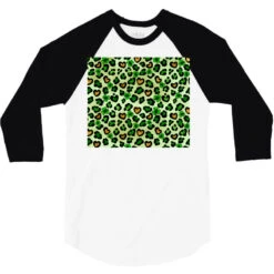 St. Patrick's Day Leopard Shamrock 3/4 Sleeve Shirt -Rugged Roots Store pd.2527070692.33.25101979.s3.1 front white and black ffffff none x0y0 150 800x800 1