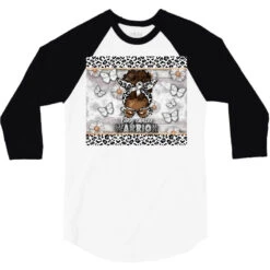 Lung Cancer Warrior Afro Messy Bun 3/4 Sleeve Shirt -Rugged Roots Store pd.2527071208.33.25097519.s3.1 front white and black ffffff none x0y0 150 800x800 1
