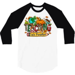 Teaching Little Pumpkins 3/4 Sleeve Shirt -Rugged Roots Store pd.2527150909.33.25102867.s3.1 front white and black ffffff none x0y0 150 800x800 1