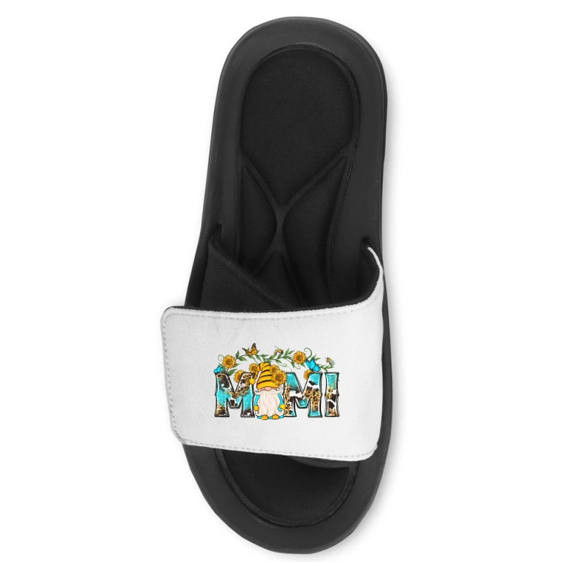Western Mimi With Gnome And Sunflowers Slide Sandal 4 Western Mimi With Gnome And Sunflowers Slide Sandal - Image 2