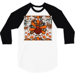 Thanksgiving Turkey 3/4 Sleeve Shirt -Rugged Roots Store pd.2527169461.33.25103034.s3.1 front white and black ffffff none x0y0 150 800x800 1