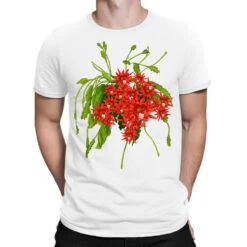 Red Orchid Cactus T-Shirt