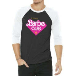 I Love Barbecue 3/4 Sleeve Shirt