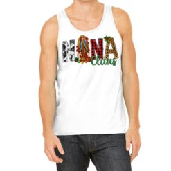 Nana Claus With Lady Of Guadalupe Tank Top