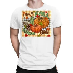 I Am A Fall Kinda Girl Pumpkin Fall T-Shirt