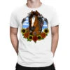 Horse Hippie Sunflowers T-Shirt -Rugged Roots Store pmd.2526644838.24.25080500.s3.1 front white2 ffffff none x0y0 180 800x800 1