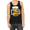 Sloth Beer Drinking Party Tank Top