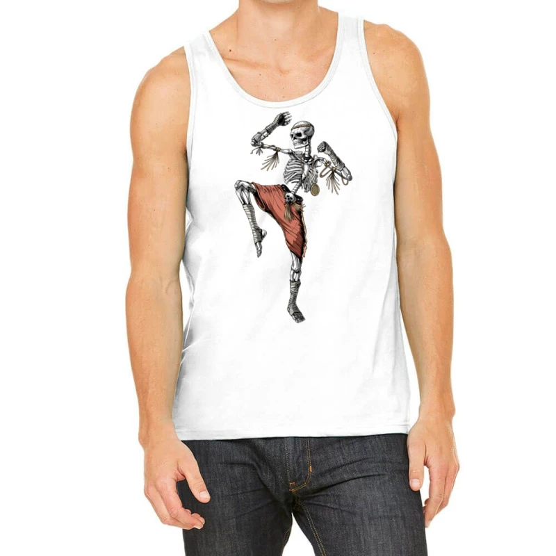 Skeleton Muay Thai Fighter Tank Top 3 Skeleton Muay Thai Fighter Tank Top