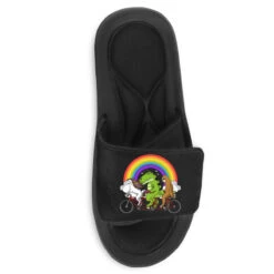 Unicorn Sloth T Rex Dinosaur Riding Bicycle Slide Sandal 8 Unicorn Sloth T Rex Dinosaur Riding Bicycle Slide Sandal -Rugged Roots Store pmd.2526670746.202.25094456.s3.1 front customized1 000 none x75y55 90 800x800 1