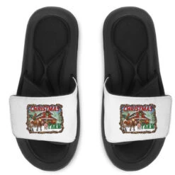 Christmas On The Farm Slide Sandal