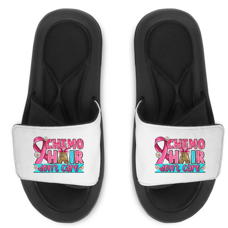 Chemo Hair Don't Care Slide Sandal 3 Chemo Hair Don't Care Slide Sandal