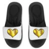 Western Softball Heart Slide Sandal