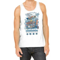 Cat Ramen Stall Tank Top
