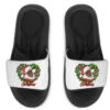 Merry Christmas African American Santa With Wreath Slide Sandal -Rugged Roots Store pmd.2526785540.202.25097035.s3.1 front customized2 f5f5f5 none x75y56 90 800x800 1