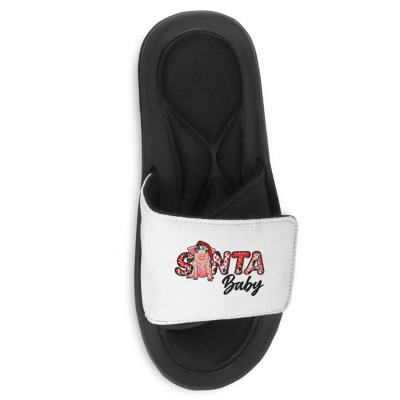 Christmas Santa Baby Slide Sandal 5 Christmas Santa Baby Slide Sandal - Image 3