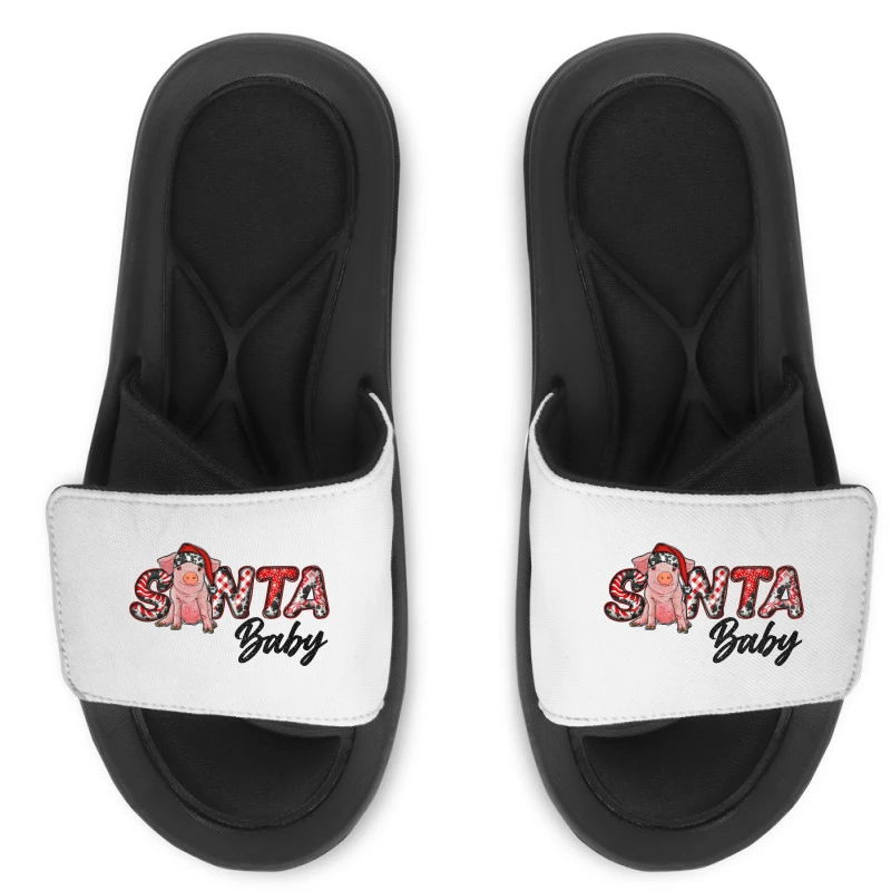 Christmas Santa Baby Slide Sandal 3 Christmas Santa Baby Slide Sandal