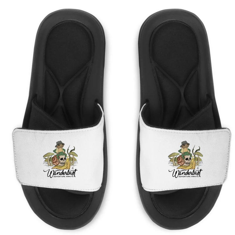 Wanderlust Adventure Awaits Sublimation Slide Sandal 3 Wanderlust Adventure Awaits Sublimation Slide Sandal