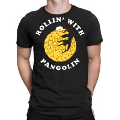 Rugged Roots Store 11 Rollin With Pangolin T-Shirt