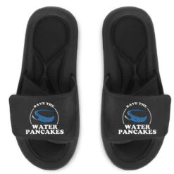 Save The Water Pancakes Slide Sandal