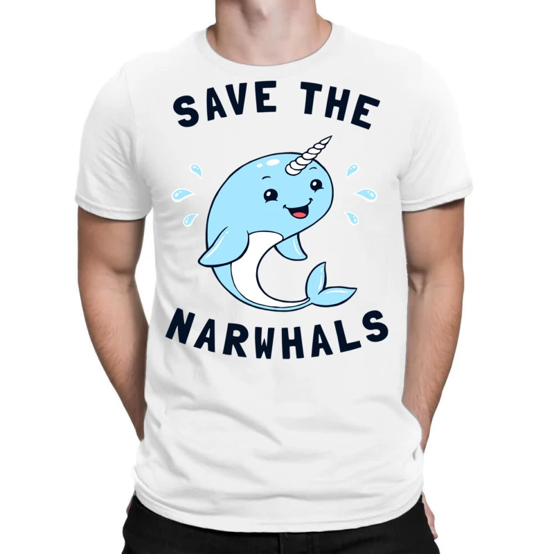Save The Narwhals T-Shirt 3 Save The Narwhals T-Shirt