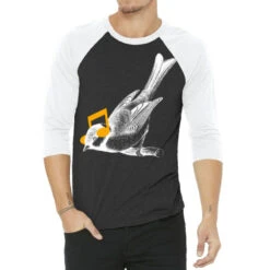 Listening To Your Heart 3/4 Sleeve Shirt