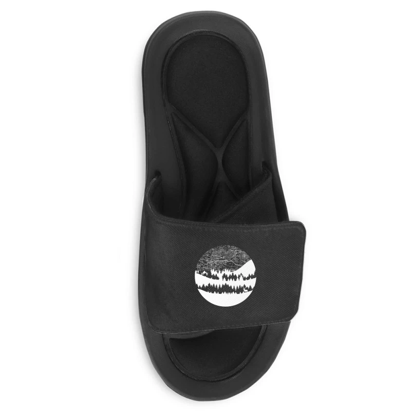 Map Silhouette Circle Slide Sandal 5 Map Silhouette Circle Slide Sandal - Image 3