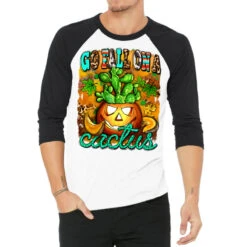 Go Fall On A Cactus 3/4 Sleeve Shirt