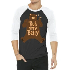 Rub My Belly 3/4 Sleeve Shirt