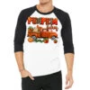 Pumpkin Farm Truck 3/4 Sleeve Shirt -Rugged Roots Store pmd.2526977924.33.25097161.s3.1 front white and black2 ffffff none x0y0 150 800x800 1