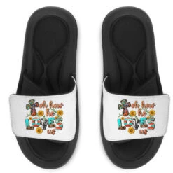 Oh He Loves Us Slide Sandal