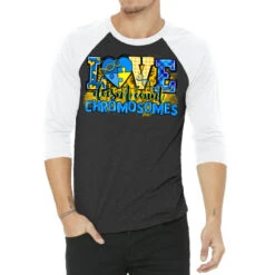 Love Doesn't Count Chromosomes 3/4 Sleeve Shirt