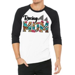 Racing Mom 3/4 Sleeve Shirt