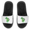 Unicorn Riding T Rex Dinosaur Boys Girls Kids (2) Slide Sandal