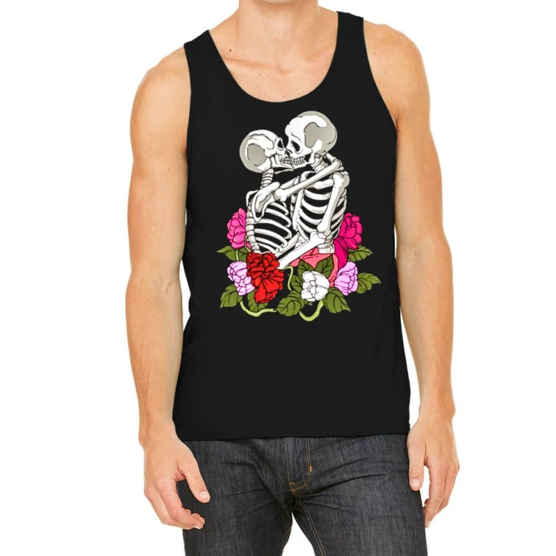 Aesthetic Skeleton Lesbian Couple Tank Top 3 Aesthetic Skeleton Lesbian Couple Tank Top