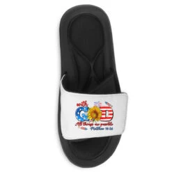 With God All Things Are Possible Usa Slide Sandal 8 With God All Things Are Possible Usa Slide Sandal -Rugged Roots Store pmd.2527050876.202.25096886.s3.1 front customized1 f5f5f5 none x75y64 90 800x800 1