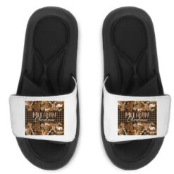 Melanin Christmas Slide Sandal