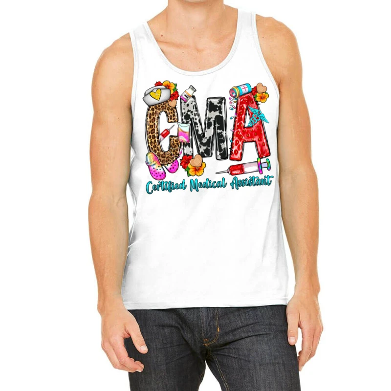 Summer CMA Certified Medical Assistant Tank Top 3 Summer CMA Certified Medical Assistant Tank Top