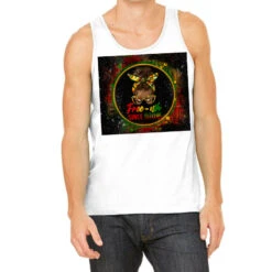 Afro Messy Bun Free-ish Tank Top