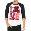 Army Boots Love Valentine's Day 3/4 Sleeve Shirt