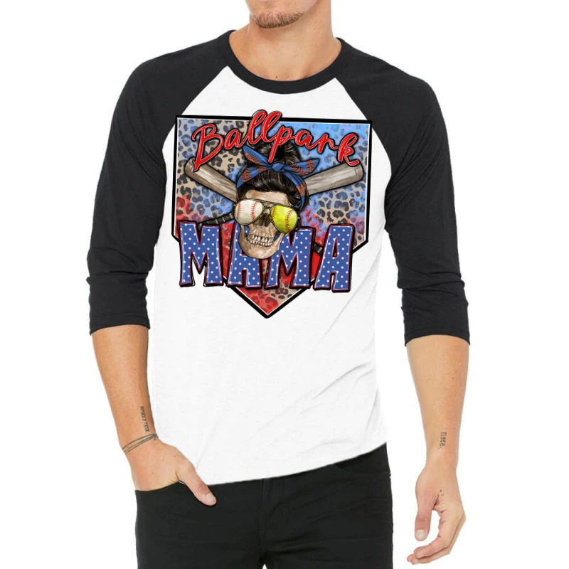 Ballpark Mama 3/4 Sleeve Shirt 3 Ballpark Mama 3/4 Sleeve Shirt