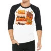 Fall Breeze Crunchy Leaves Pumpkins Please 3/4 Sleeve Shirt