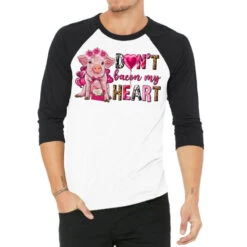 Don't Bacon My Heart 3/4 Sleeve Shirt