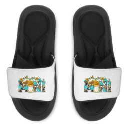 Western Mini With Gnome And Sunflowers Slide Sandal