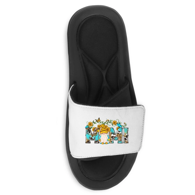 Western Mimi With Gnome And Sunflowers Slide Sandal 5 Western Mimi With Gnome And Sunflowers Slide Sandal - Image 3