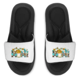 Western Mimi With Gnome And Sunflowers Slide Sandal